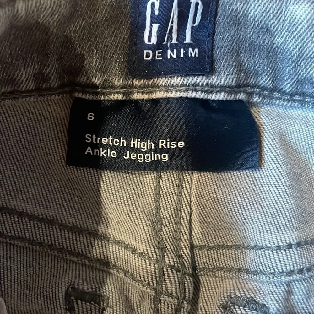Gap stretch High rise ankle jeggings